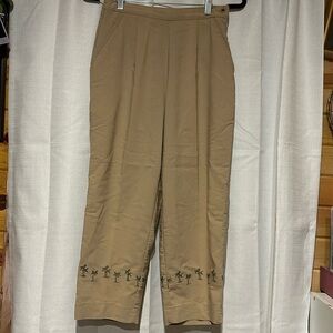 Vintage palm tree pants